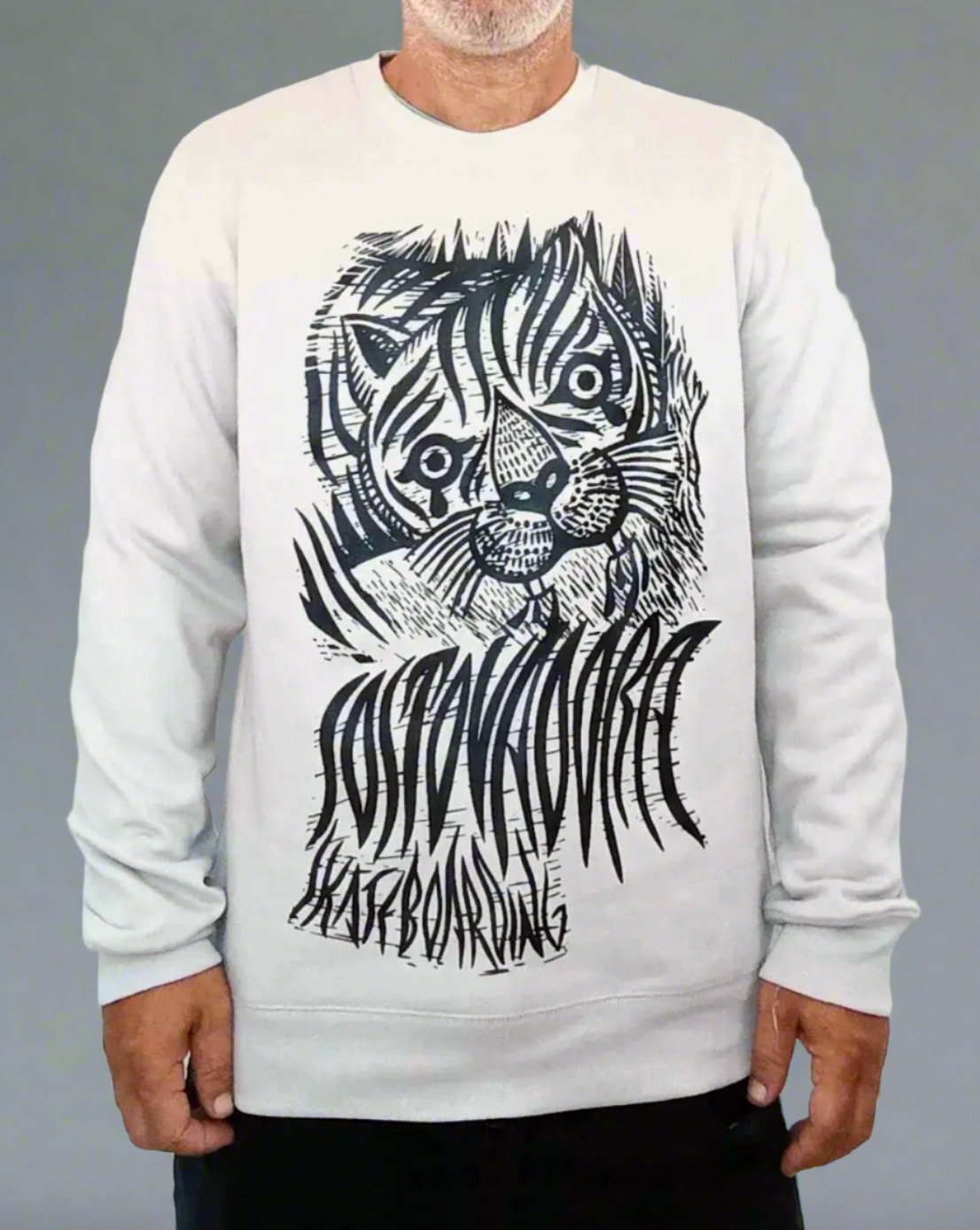 Sudadera White Tiger SOSTOVADORA