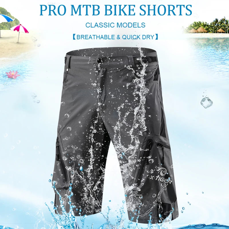 Shorts d'extérieur pour VTT et randonnée