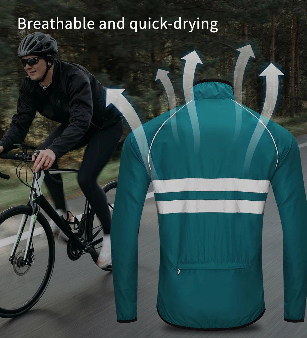 Cycling & Outdoors Waterproof Reflective Jacket